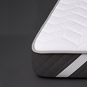 Наматрацник вовняний MirSon 235 Стандарт Woollen з гумками по кутах