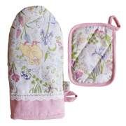 Набір кухонний рукавичка і прихватка Весна Прованс