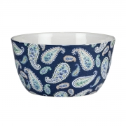 Салатник керамічний 28 см Сині квіти Богемії Certified International 37112