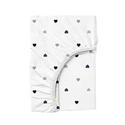 Простынь на резинке в детскую кроватку Love CS1 ранфорс Cosas