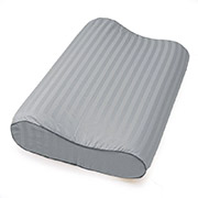Наволочка 10020 Satin Stripe 30-0010 Light Gray MirSon
