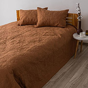 Покривало з наволочками Аравійська ніч Vintage ТЕП кавове