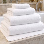 Набір із 5 махрових рушників Hotel SoundSleep білий 500 г/кв.м