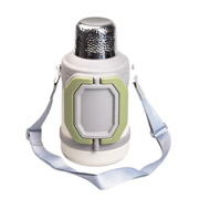 Термос з кришкою flip та складними ручками 1.5 л Vacuum Cup Yiwu HP-14-21W сірий