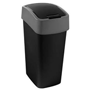 Контейнер для сміття 50л Flip Bin Curver 02172 чорний