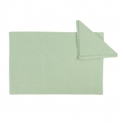 Набір бавовняних серветок New Chambray Centrotex ментоловий