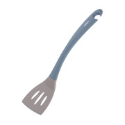 Лопатка с прорезями нейлоновая 35 см Gemini Ardesto AR2178B серо-синяя