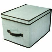 Короб складаний з кришкою 40x30x25 см Handy Home ESH06 сірий