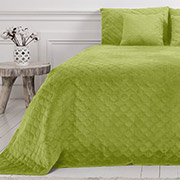 Покривало Ромб круглий Velour ТЕП салатове