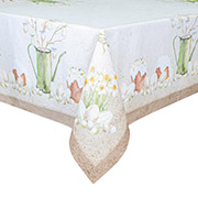 Скатертина бавовняна Великдень Зелений глечик Home Line
