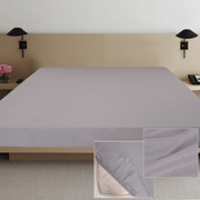 Простирадло на гумці Ярослав сатин 08 сірий