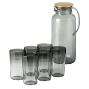 Набір для напоїв 7 предметів Yiwu HP-19-FX7 сірий