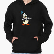 Худі чоловічий Chilly Willy MobiPrint 9225-2077 чорний