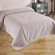 Махрове простирадло Метелики беж Uniko Crown Home