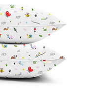 Набір із 2 наволочок Bees ранфорс Cosas