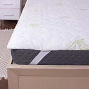 Наматрацник водонепроникний 012 Alberto Wool Aloe Vera Mirson з гумками по кутах