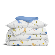 Дитяча постільна білизна в ліжечко GOLDEN SONGBIRDS CS2 Cosas жовтий