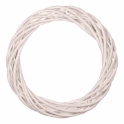 Венок ротанговый 20см YES! Fun 974265 белый