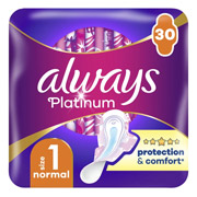 Прокладки гігієнічні 30 шт Always Platinum Normal Quatro