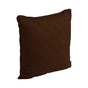 Декоративна подушка Руно ромб шоколадний