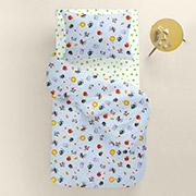 Підліткова постільна білизна Space CS21 ранфорс Cosas простирадло на гумці