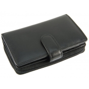 Жіночий шкіряний гаманець Visconti HT-33 Madame black