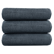 Рушник махровий з петелькою SoundSleep Delicat темно-сірий