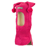 В'язана шапка-шолом для малюків COCO 4 85070400 Huppa рожева