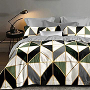 Постільна білизна Ромбики 102157 бязь-люкс Selena