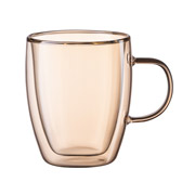 Набір чашок з подвійними стінками 2х270 мл Golden Moon Ardesto AR2627BGR