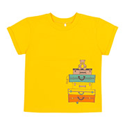 Футболка для хлопчика ФБ974 супрем Бембі 500-жовтий