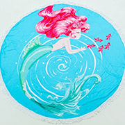 Пляжний рушник 5058 Summer Time Mermaid MirSon