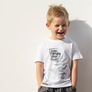 Футболка для хлопчика ФБ990 супрем Бембі 100-білий