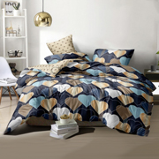 Комплект постільної білизни Selena сатин Любовний лабіринт 300421