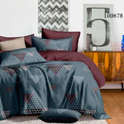 Комплект постільної білизни бязь Трикутний лабіринт 2 Selena 100678