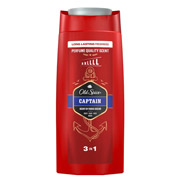 Гель для душу та шампунь 3в1 675 мл Captain Old Spice 8006540280140