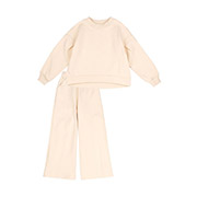 Костюм для дівчинки КС795 трикотаж-шардон Бембі 200-молочний