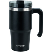 Термокружка 600 мл Kite k24-1207-1 черная