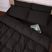 Постільна білизна 002 Black фланель MirSon