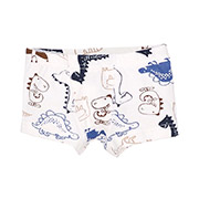 Труси-боксери для хлопчика 1105236дрс рибана Татошка білий з принтом