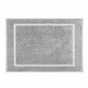 Рушник-килимок для ніг Туреччина 750 з ніжками та рамкою Home line 177343 світло-сірий