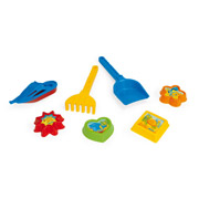 Набір для гри з піском 7 елементів Wader 71230