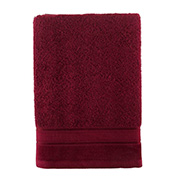 Рушник махровий жакардовий Arya Elena бордовий