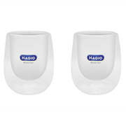 Набір чашок із подвійними стінками 2х250 мл Magio MG-1295