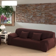 Чохол на чотиримісний кутовий диван біфлекс Homytex кава
