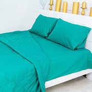 Дитячий літній спальний комплект 2438 Modal 17-4735 Caterina ковдра, простирадло та наволочки MirSon