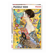 Пазл Дама з віялом Клімт 1000 елементів Piatnik PT-552748