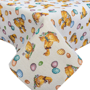 Скатертина гобеленова кругла Утята Limaso LIMA028