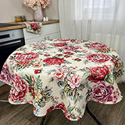 Скатертина гобеленова кругла Alegria Прованс