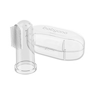 Зубна щітка для масажу ясен BabyOno 723 прозора